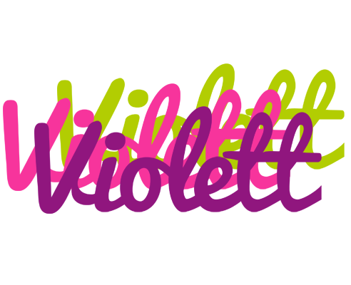 Violett flowers logo