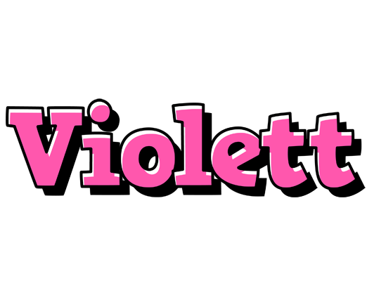 Violett girlish logo