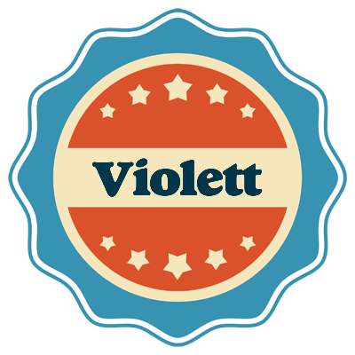 Violett labels logo