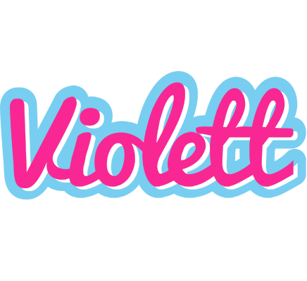 Violett popstar logo