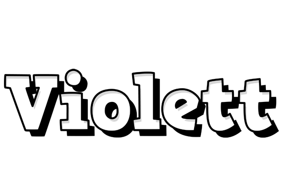 Violett snowing logo