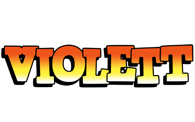 Violett sunset logo