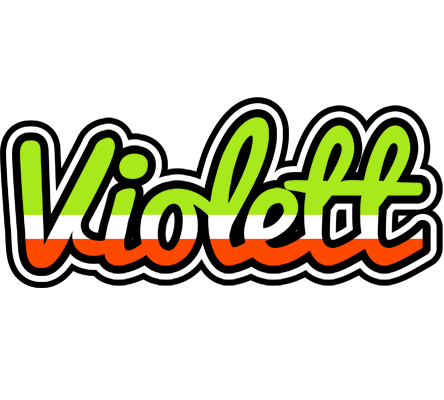 Violett superfun logo