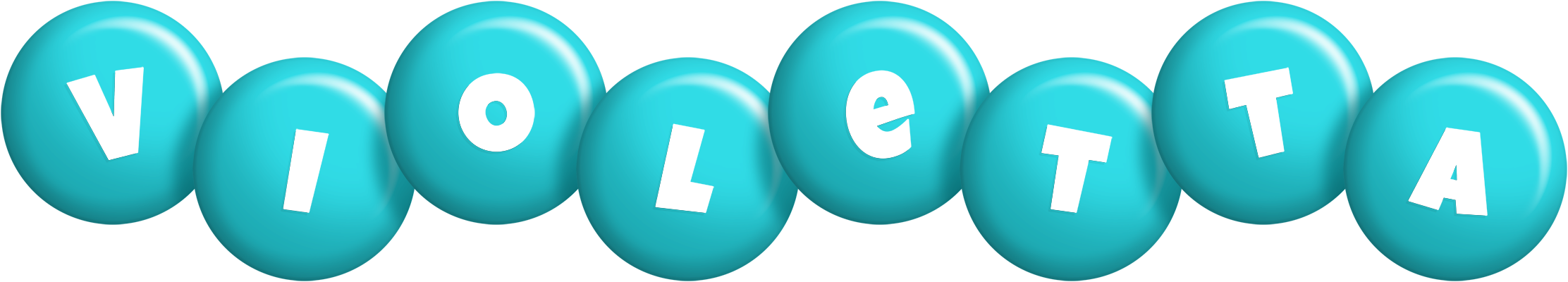 Violetta candy-azur logo