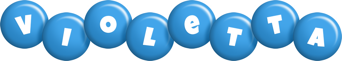 Violetta candy-blue logo
