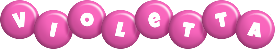 Violetta candy-pink logo