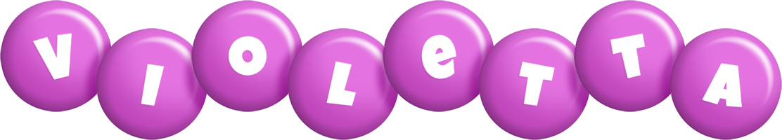 Violetta candy-purple logo