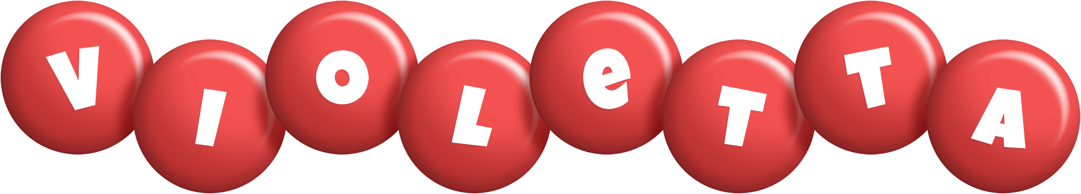 Violetta candy-red logo