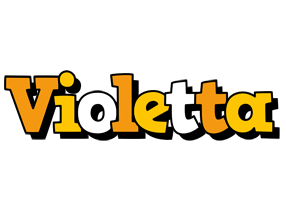 Violetta cartoon logo