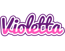 Violetta cheerful logo