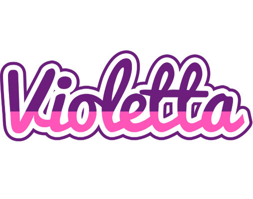 Violetta cheerful logo