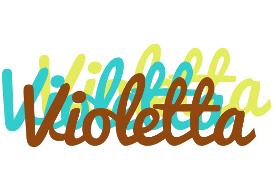Violetta cupcake logo