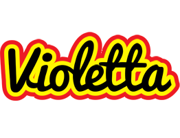 Violetta flaming logo