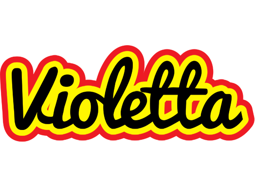 Violetta flaming logo