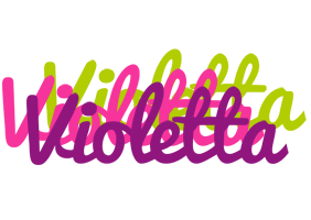 Violetta flowers logo