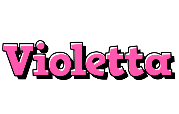 Violetta girlish logo
