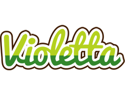 Violetta golfing logo