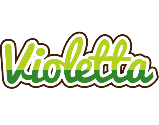 Violetta golfing logo