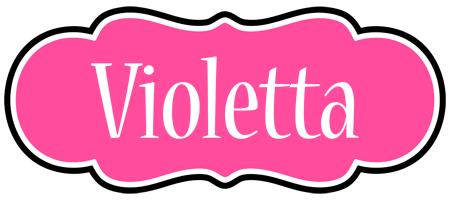 Violetta invitation logo