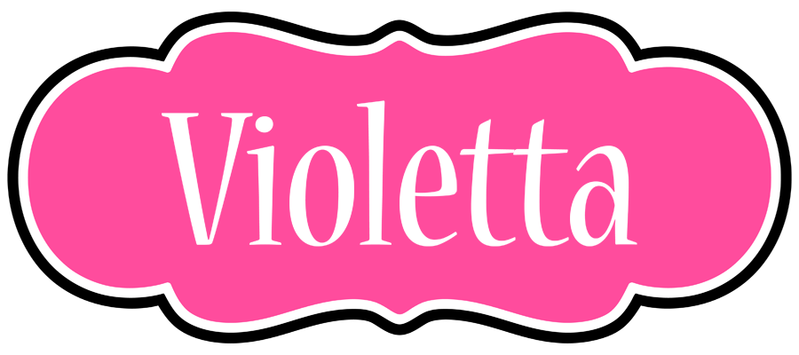 Violetta invitation logo
