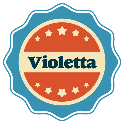 Violetta labels logo