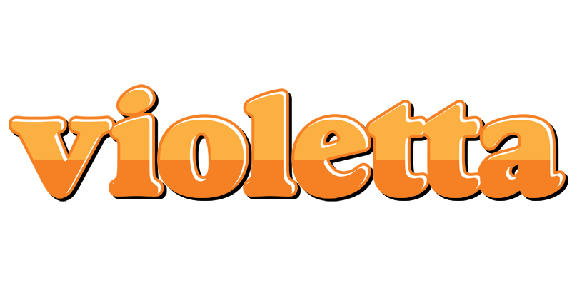 Violetta orange logo