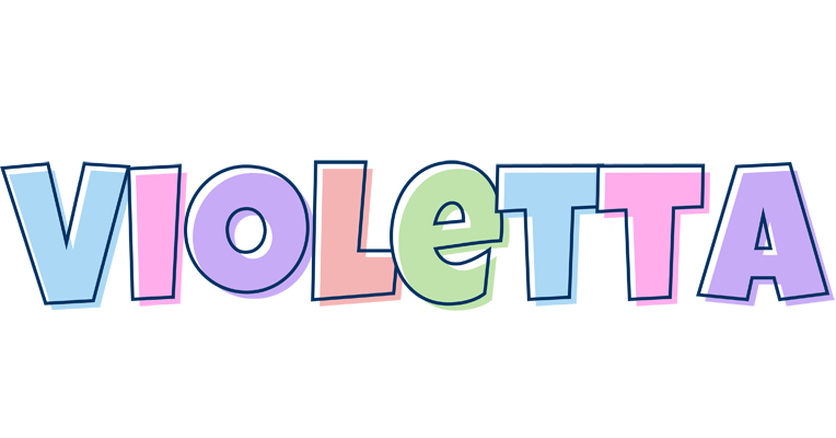 Violetta pastel logo