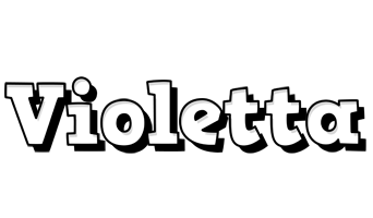 Violetta snowing logo