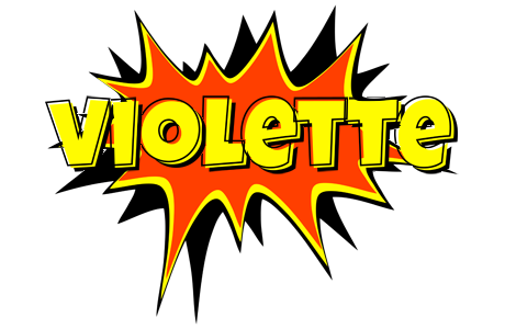 Violette bazinga logo