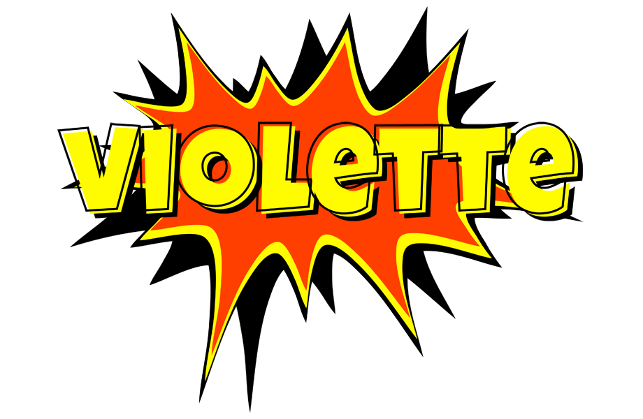 Violette bazinga logo