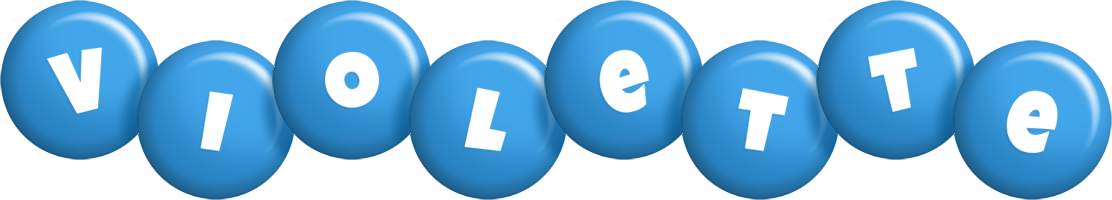 Violette candy-blue logo