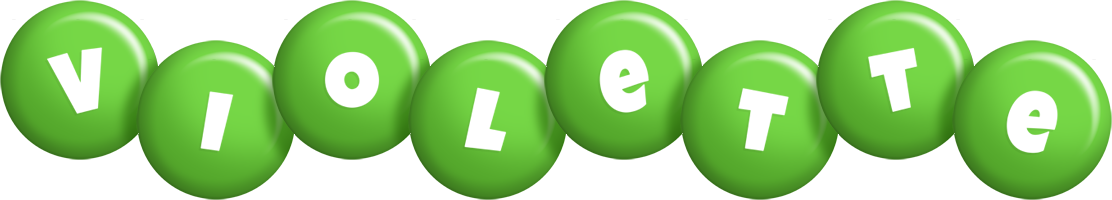Violette candy-green logo