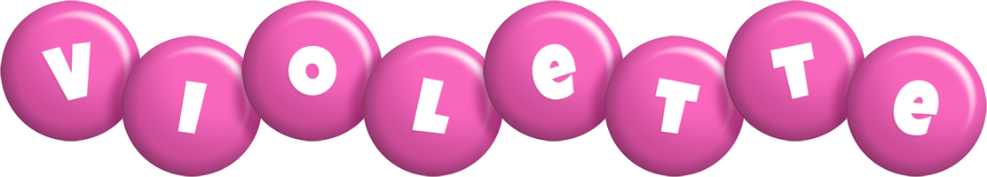 Violette candy-pink logo
