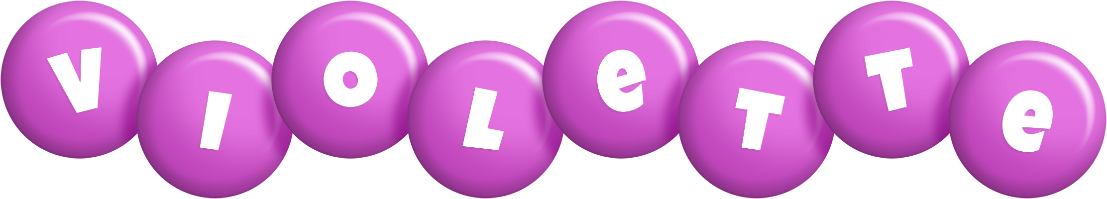 Violette candy-purple logo
