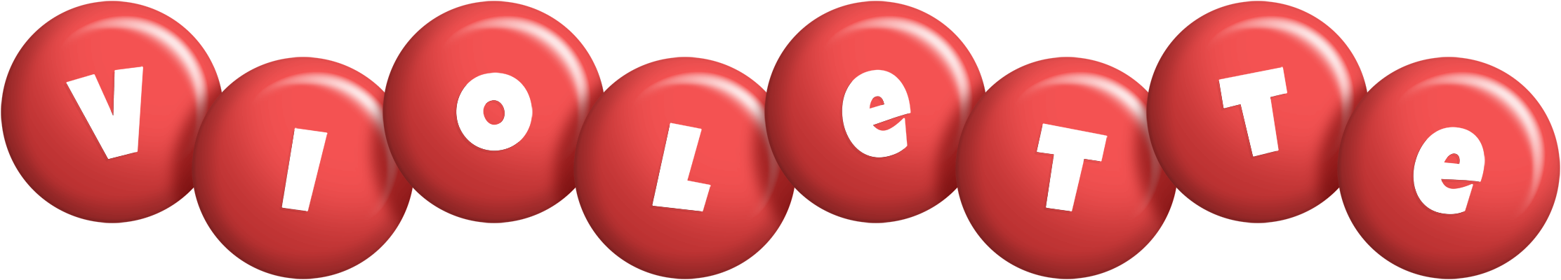 Violette candy-red logo