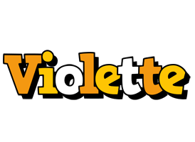 Violette cartoon logo