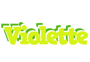 Violette citrus logo