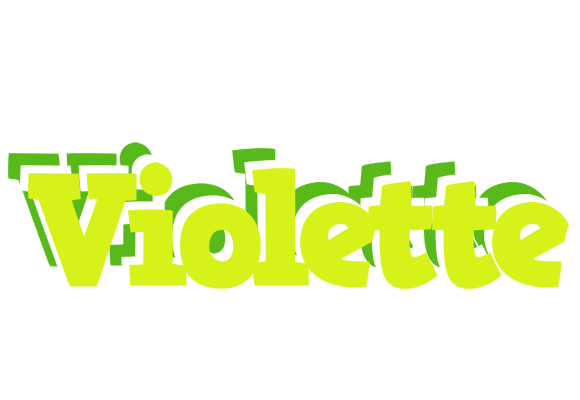 Violette citrus logo