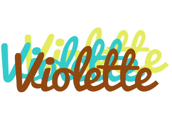 Violette cupcake logo