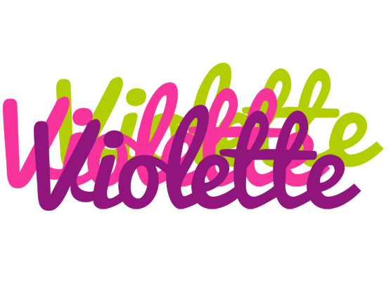 Violette flowers logo