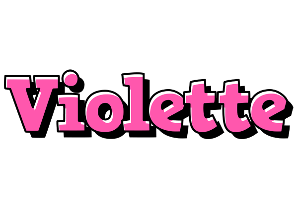 Violette girlish logo