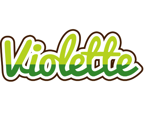 Violette golfing logo