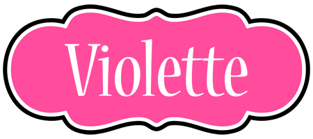 Violette invitation logo