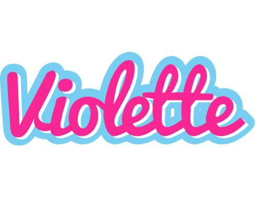 Violette popstar logo