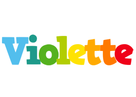 Violette rainbows logo