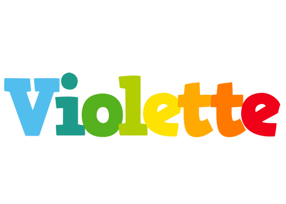 Violette rainbows logo