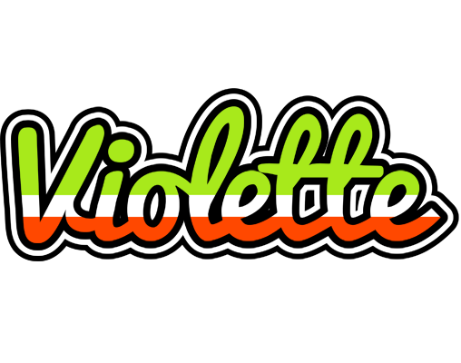 Violette superfun logo
