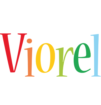 Viorel birthday logo