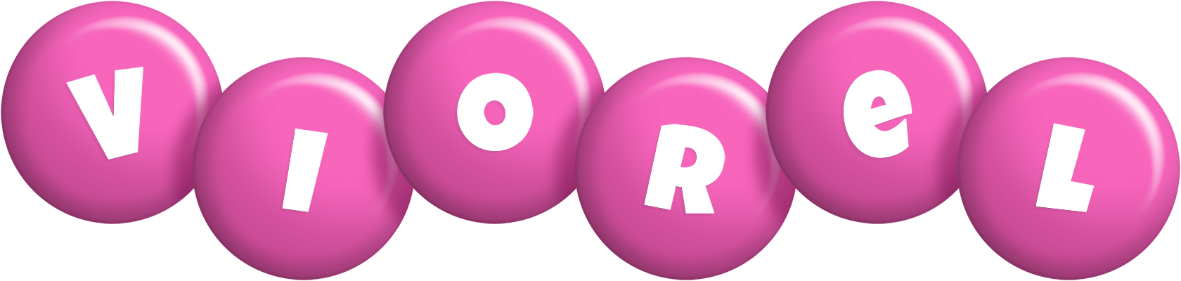 Viorel candy-pink logo