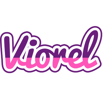 Viorel cheerful logo